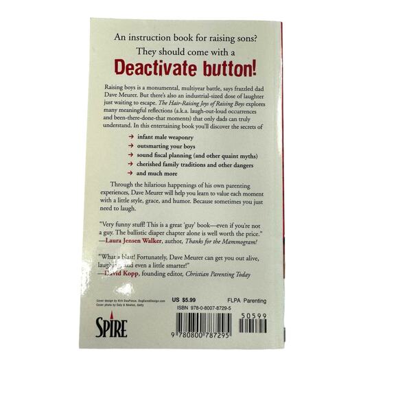 The Hair-Raising Joys of Raising Boys by Dave Meurer (2006, Paperback) - Picture 2 of 6